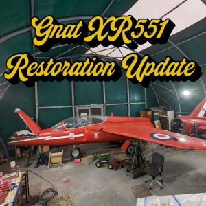 117: Folland Gnat Jet Restoration at the Tangmere Military Aviation Museum